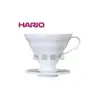 【豐原哈比店面經營】日本製 HARIO VDC-02W V60 02錐形陶瓷濾杯/漏斗-白色