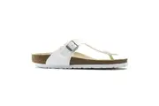 Birkenstock Gizeh Birko-Flor Sandals - Regular - White