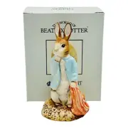 Royal Albert Beatrix Potter Peter And The Red Pocket Hankerchief Figurine NEW