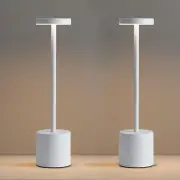 2 Pack LED Cordless Table Lamp, Portable 5000mAh Rechargeable Table Lamps, To...