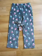 Jaclyn Intimates Deluxe Touch Pajama / Lounge Pants Cups of Cocoa Size L NWT