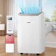 Devanti 14000BTU Portable Air Conditioner Dehumidifier Fan WiFi Remote