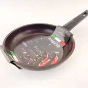 Mopita Pepe 9.5" (24 cm) Frying Pan, Made in Italy PFOA Free New Black