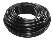 Dripworks 1/4" Distribution Tubing 100' Roll, Black (LDPE)