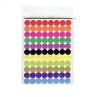 10 Sheet/pack Round Kawaii Circles Sealing Sticker Paper Labels Colored Dot Stickers Adhesive Package Label Party Decoration