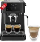 Stilosa EC230.BK Manual Espresso Coffee Machine 15 Bar Pump Milk Frother Black