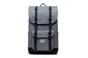 Herschel Little America Backpack Bag in Raven Crosshatch