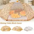 Foldable Dining Table Mesh Cover Breathable Fruit Picnic Protect Net