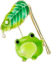 [VALICLUD] Frog Brooch Pin for Clothes Cute Enamel Decorative Lapel Pin for Jackets Scarves Hats Handbags Durable Brooch Accessories for Unique Special Occasions