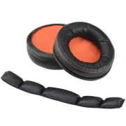 Geekria Earpad + Headband Compatible with SteelSeries SIBERIA 800 (Black)