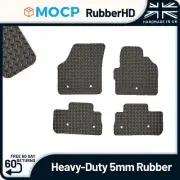 5mm Heavy-Duty Rubber Car Mats to fit Land Rover Freelander 2 Facelift Altern...