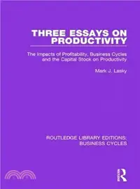 在飛比找三民網路書店優惠-Three Essays on Productivity ─