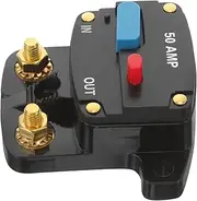 iplusmile 50a Car Audio Circuit Breaker Manual Reset for Boat Rv Marine Ship Automotive Circuit Breaker