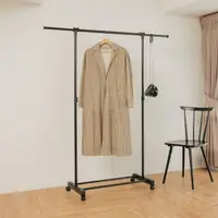 在飛比找momo購物網優惠-【ikloo 宜酷屋】台製時尚單桿延伸曬衣架