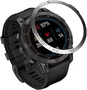 [MGTCAR] Bezel Ring Styling Frame Case For Garmin Fenix 7X 7 7S 6X 6 Watch Stainless Steel Cover Anti-scratch Protection Ring Accessories