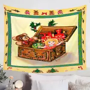Cool Vintage Art for Kids the Toy Box Painting Tapestry