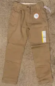 Wonder Nation Beige Tan Khaki Boy's Pants Size M Medium