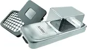Alligator Vegetable Chopper with Container | Food, Salad, Veggie Dicer, Manual Onion Chopper Vegetable Cutter | 3 Stainless Steel Blades Included | Perfect for Kitchen Prep