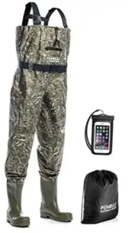 Chest Waders – Camo Hunting & Fishing Waders for Men & Women with Boots, 2 7