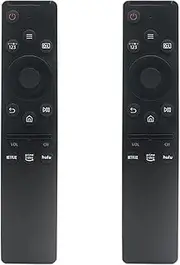 (2 Packs) Universal Remote Control for Samsung TVs - Compatible with LED QLED UHD SUHD HDR LCD Curved Solar HDTV 4K 8K 3D Smart TVs Equipped with Dedicated Buttons for Netflix Prime Video and Hulu