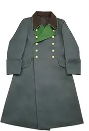 [militaryharbor] WW2 WWII German Police General Gabardine Greatcoat