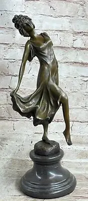 Hot Cast Bronze Masterpiece Dancer Home Office Decoration Figurine Figure Deal