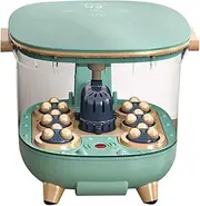 Foot Spa with Heat and Massage and Jet, Pedicure Foot Soak with Automatic Pumice Stone, Adjustable Time & Temp, Multi-Modes Feet Massager