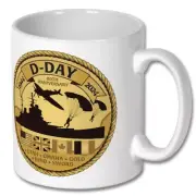 D-Day 80th Anniversary Commemorative Mug 2024 British UK Commonwealth WW2