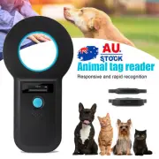 Portable OLED Pet Dog Cat Scanner EMID ISO Chip Animal Tag Microchip Reader