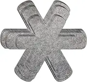 [HAIKING] Pot Pan Protectors, 15 PCS Gray Felt Cookware Protector Set to Avoid Scratches and Damage When Stacking (3 Sizes)