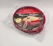 NEW Mayme's Silicone Microwave Popcorn Popper - Red (3 Minute popcorn)