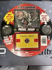 Michael Jordan 1995 Upper Deck Pogs Air Slammin' Street Kaps Game 90s Toy MK