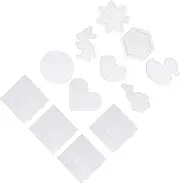 TOYANDONA DIY Craft Kit for Boys and Girls 12pcs Spelling Beanie Toys Fuse Random Style