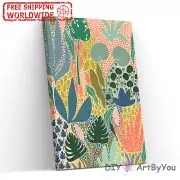 Paint By Numbers Kit Plants Abstract Painting Kids Decor Beginner Oil DIY Home