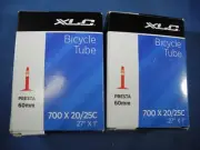 (2) XLC 700X20/25C or 27"X1" BICYCLE BIKE TUBE NEW (22-1968) FREE & FAST SHIP!