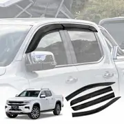 Weathershields for Volkswagen Amarok NF Series 2023-2025 Dual Cab Car Weather Shields Wind Deflectors Window Sun Visor