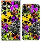 Radioactive Hazard Warning Skull End Case Cover Silicone / Shockproof / MagSafe