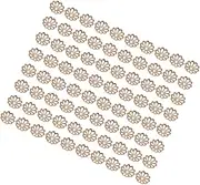 ULDIGI 7mm Metal Spacer Caps Jewelry Findings Accessories Flower Bead Caps for Necklace Charm Making