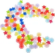 MOTHNUR Bicycle Spokes Decorations Set of Bike Wheel Spoke Beads Night-Light Round Clips for Boy Girl's Mountain Bikes
