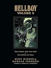 Hellboy Library Edition Volume 6 The Storm And The Fury And The Bride Of Hell