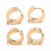10pcs/lot Stainless Steel Clasp Hooks Metal Earrings Hook Clasps Jewelry Making