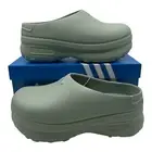 Adidas Adifom Stan Smith Mule Silver Green Women’s Size 9 Slides IE7053 Sneakers