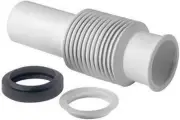 InSinkErator FDT-OO Retracts and extends 6 in. to 10 in., White & Black
