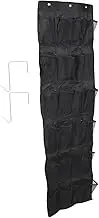 Door Hanging Shoe Organizer Storage Bag for Shoes and Accessories Mesh Design for Entryway and Bedroom Space Saving