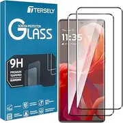 [2 Pack] T Tersely 9H Hardness Screen Protector for Motorola Moto G85/ Motorola Edge 50 Fusion 2024, Tempered Glass Film, HD Clear, Case Friendly, Anti-Scratch