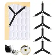 4PCS Bed Sheet Straps - Bed Sheet Holder Straps Keep Sheets in Place, Upgrade...