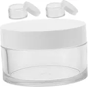 LIFKOME 3pcs Cream Bottles Facial Cream Jars Cosmetic Bottle Small Cosmetic Containers 80ml