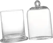 Cabilock 1Set Unique Glass Wine Cups with Smoke Hood Decorative Cocktail Glasses for Parties Home Bars Weddings Celebrations Capacity for Bartenders and Home