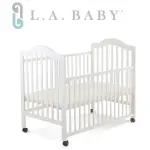 【美國 L.A. BABY】米爾頓嬰兒大床(白色)