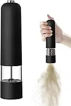 Pepper Grinder - Electric Automatic Pepper - Salt Pepper, Ceramic Kitchens For Salt Spices Pepper So You Can Enjoy Cooking Without Problems